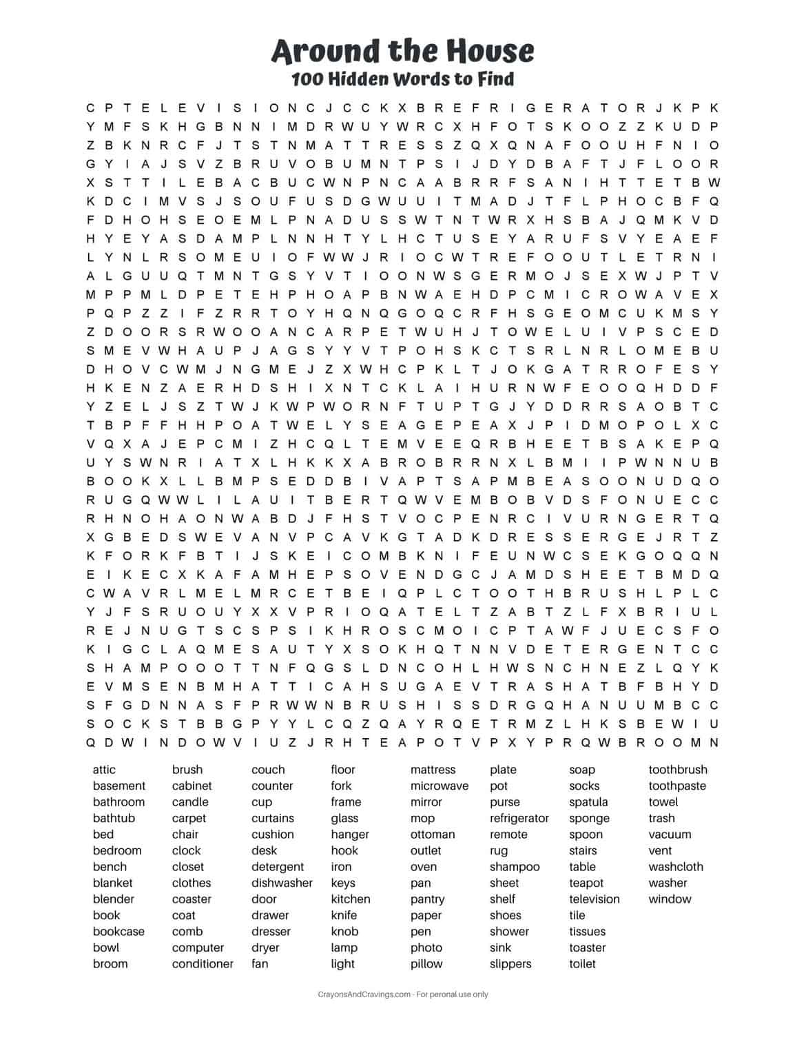 100 Word Word Search Pdf - Free Printable Hard Word Search intended for Adult Word Search Printable
