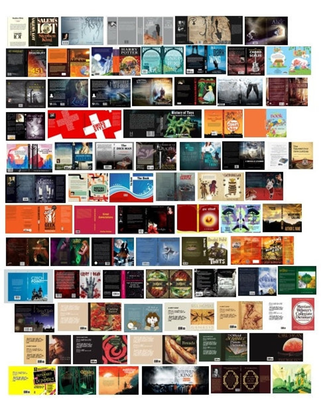 1:12 Scale - Printable Miniature Book Covers #2 - 75 Covers In Pdf with regard to Mini Book Covers Printable Free