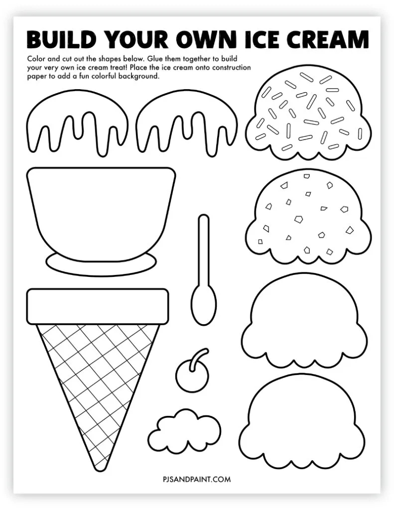 120 Free Printable Build A Ideas | Crafts For Kids, Printables pertaining to Free Printable Crafts For Kids