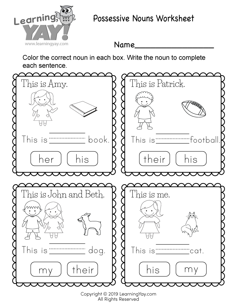 1St Grade Worksheets - Free Pdfs And Printer-Friendly Pages regarding Activities For First Graders Printables