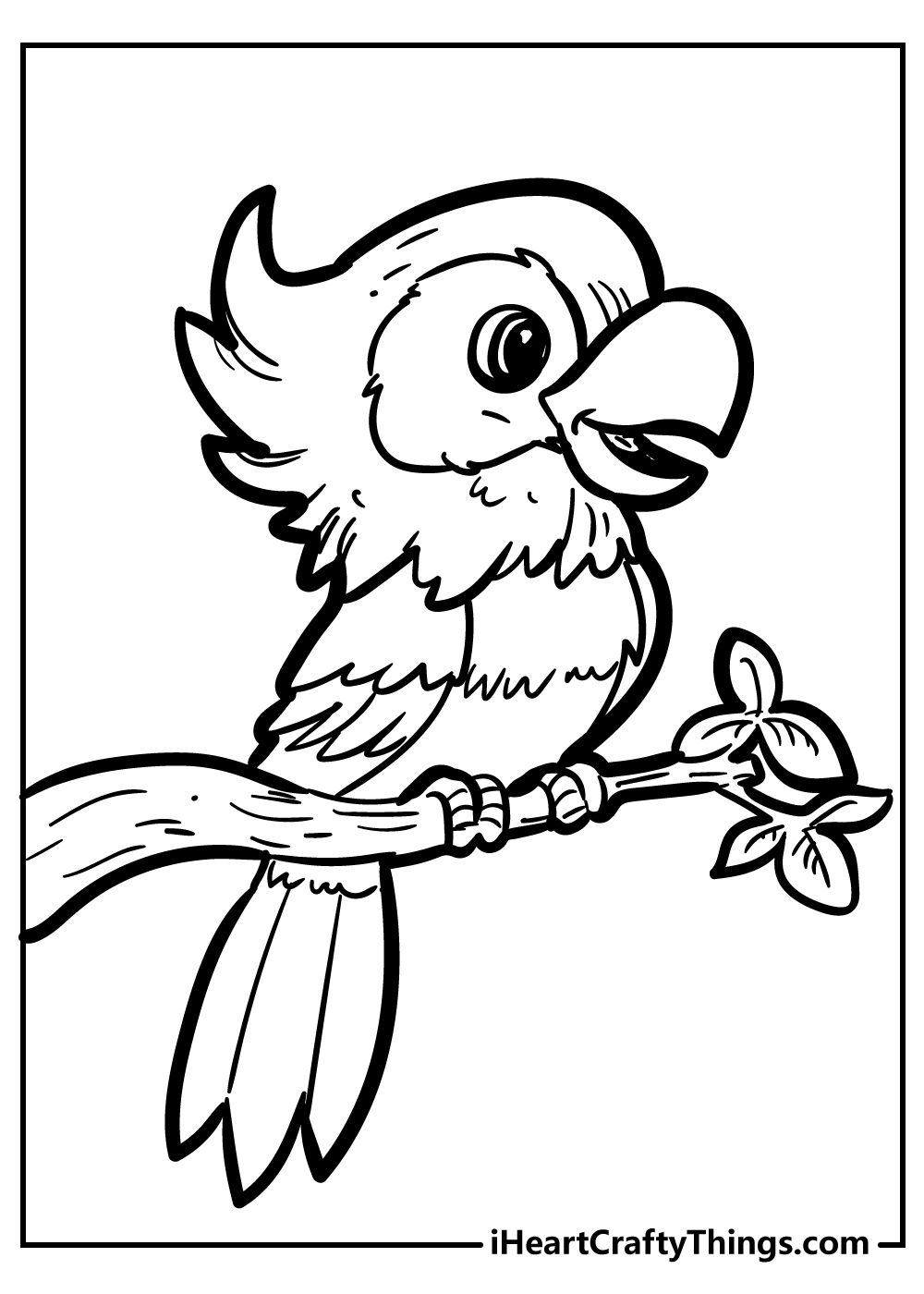 350+ Bird Coloring Pages (100% Free Printables) throughout Printable Picture Of A Bird