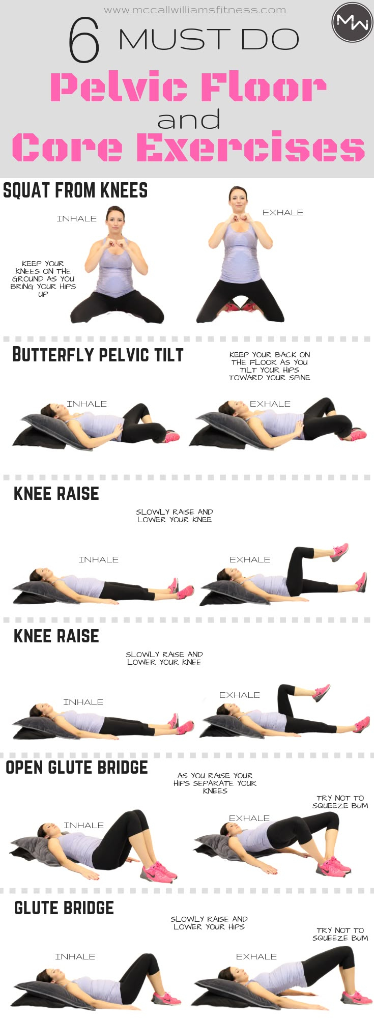 6 Must Do Pelvic Floor And Core Exercises During Pregnancy inside Printable Pelvic Floor Exercises With Pictures