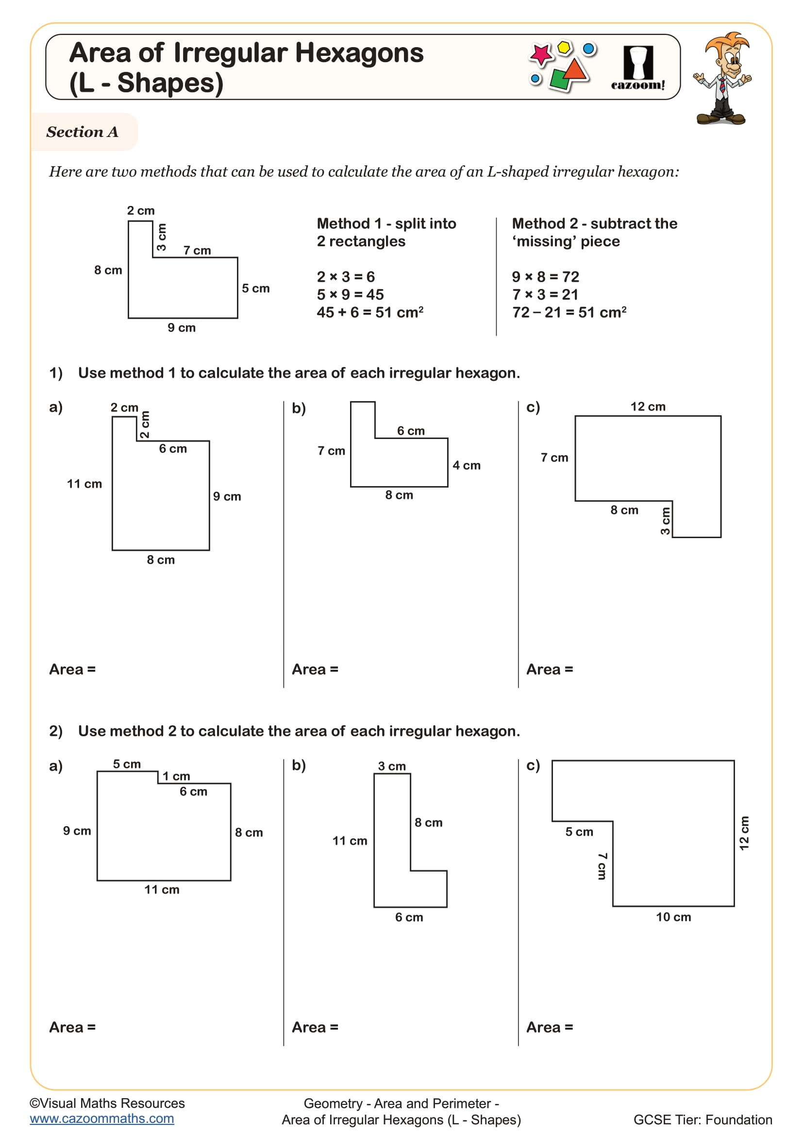 Area And Perimeter Worksheets - Printable Perimeter And Area in Area And Perimeter Worksheets Printable
