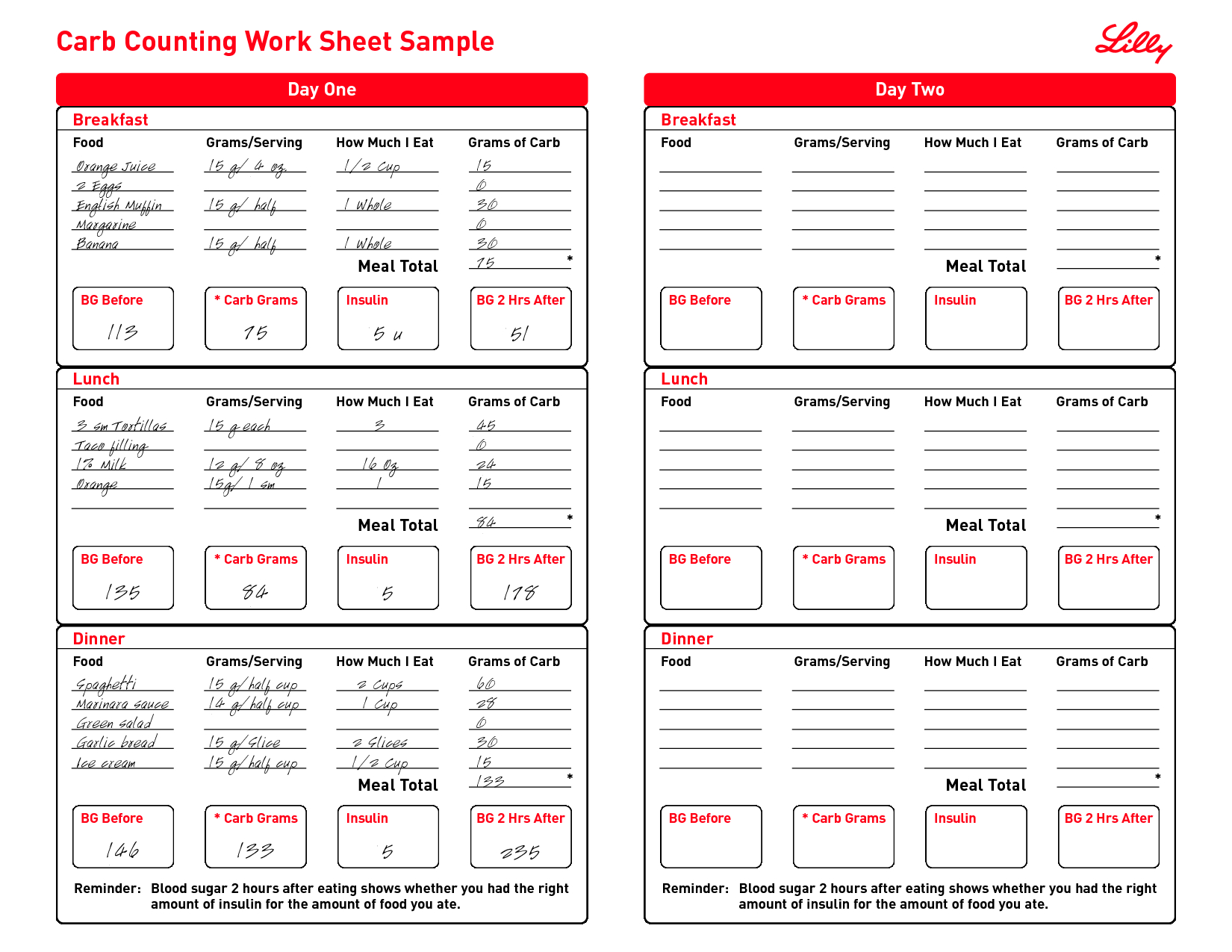 Carb Counter - 10 Free Pdf Printables | Printablee within Printable Carb Chart For Diabetics