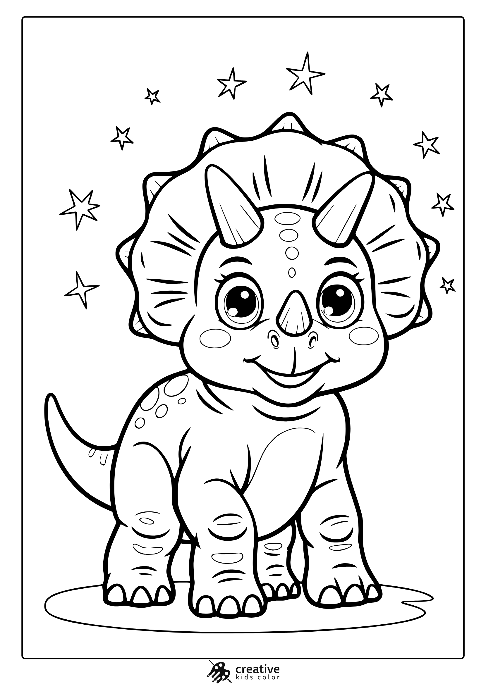 Dinosaur Coloring Pages (20+ Free Printable Pdf) for Printable Picture of a Dinosaur