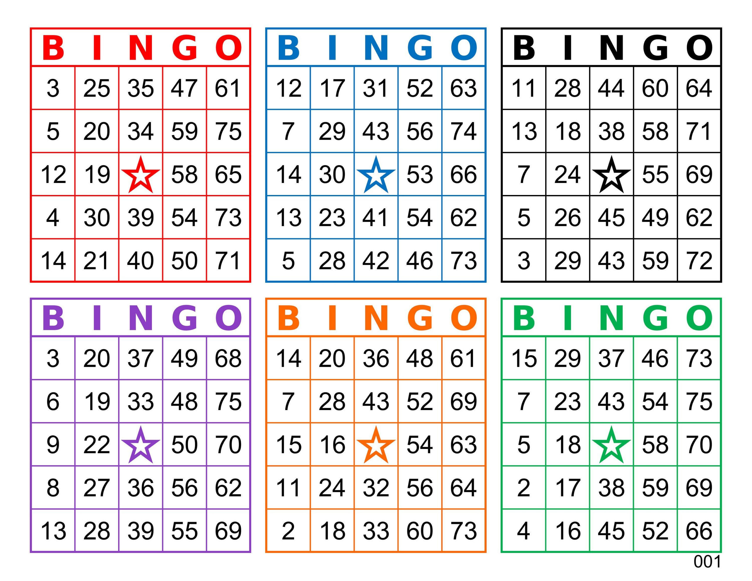 Discover 12 Bingo And Bingo Card Generator Ideas | Free Printable intended for Printable Bingo Cards 6 Per Page