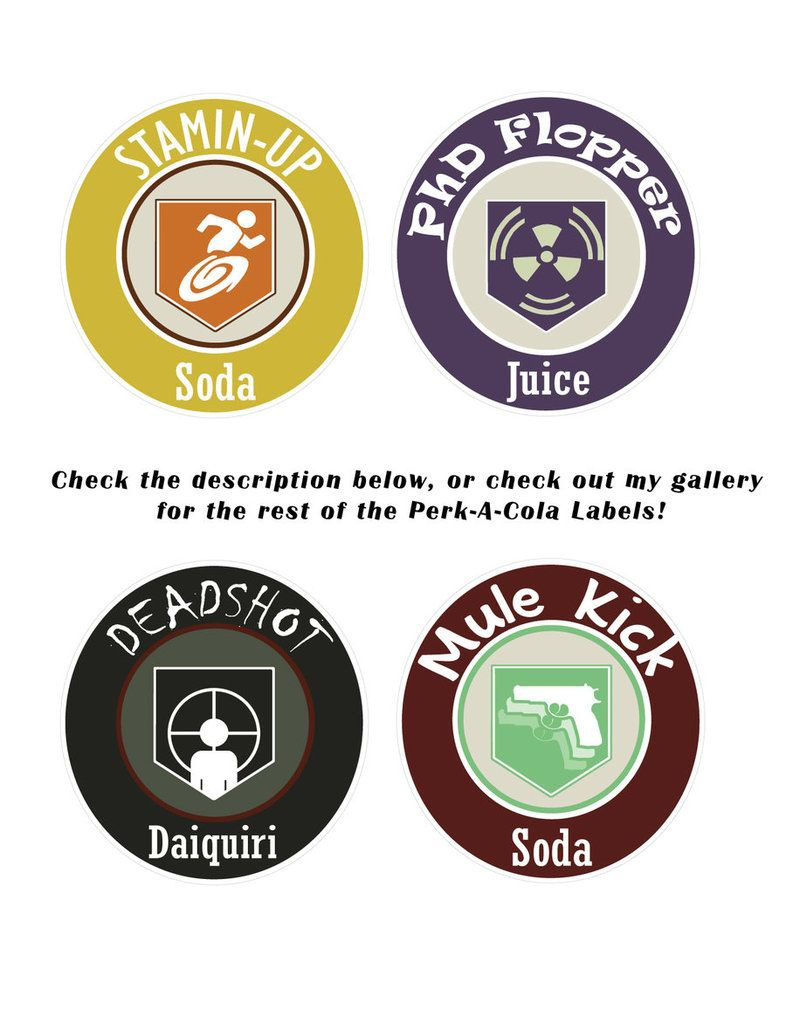 Discover 21 Logo Perks And Call Of Duty Perks Ideas | Black Ops pertaining to Perk a Cola Labels Printable
