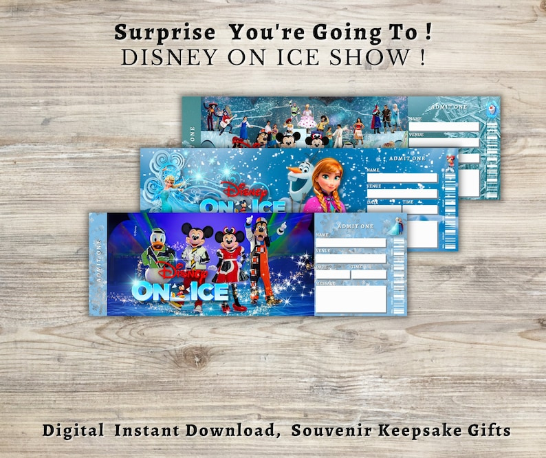 Disney On Ice Tickets Printable - Printable Alphabet Charts pertaining to Disney On Ice Printable Ticket