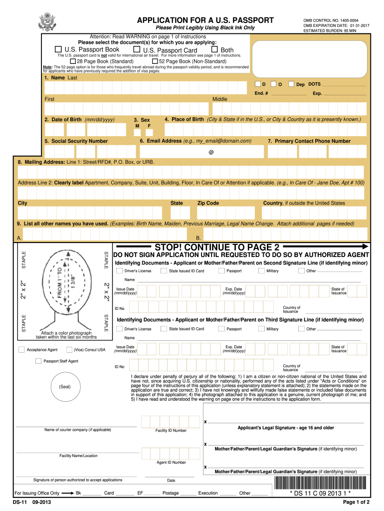 Ds 82 Form Printable: Fill Out &amp;amp; Sign Online | Dochub regarding Passport Renewal Form Ds 82 Printable