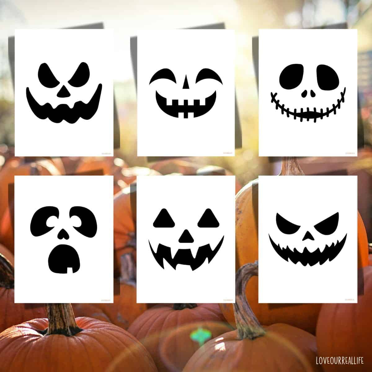 Easy Pumpkin Carving Stencils: Free Jack-O'-Lantern Faces To inside Printable Jack O Lantern Pumpkin Stencils