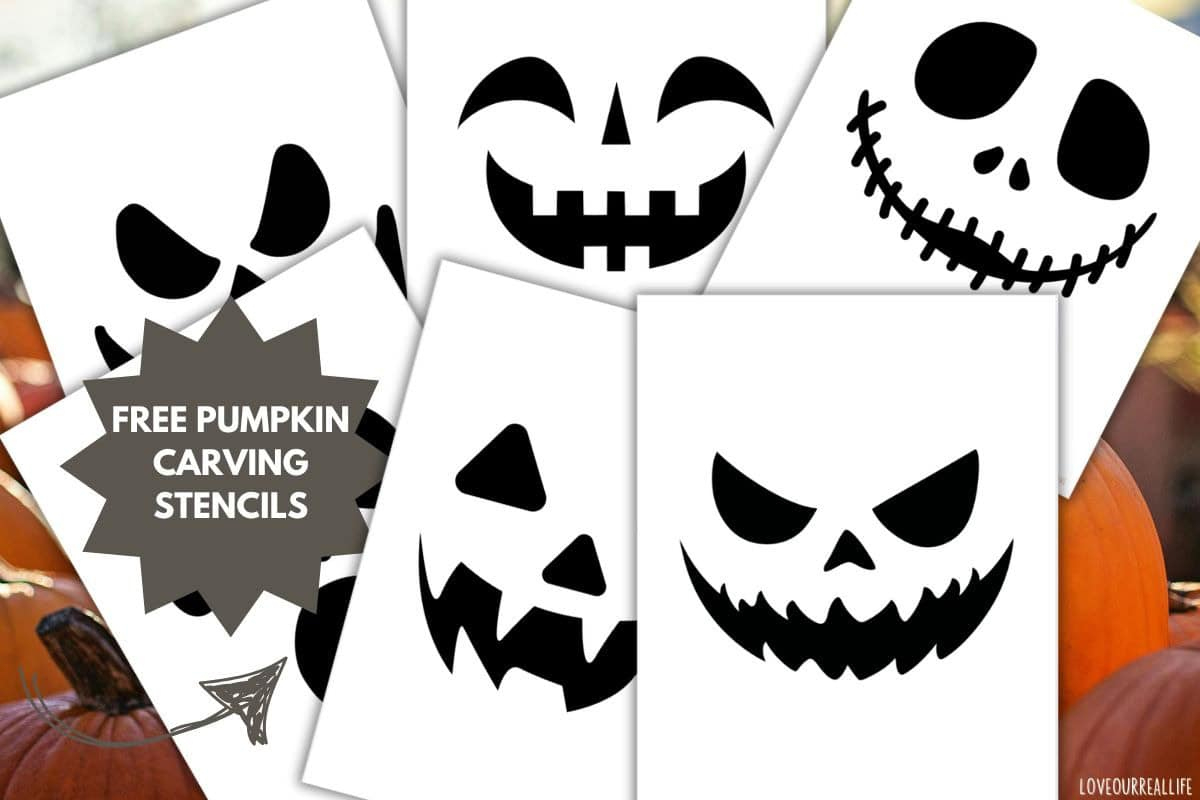 Easy Pumpkin Carving Stencils: Free Jack-O'-Lantern Faces To with regard to Printable Jack O Lantern Pumpkin Stencils