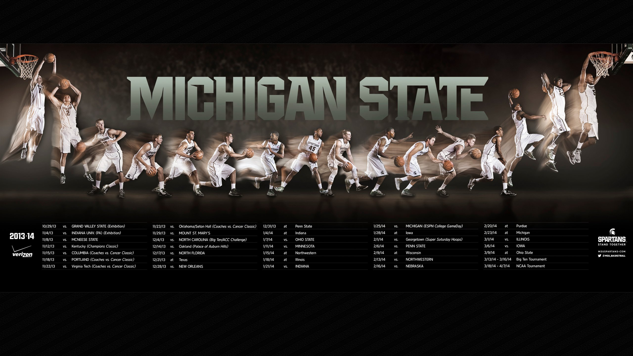 🔥 [50+] Michigan State Basketball Schedule Wallpapers for Michigan State Basketball Schedule 24 25 Printable