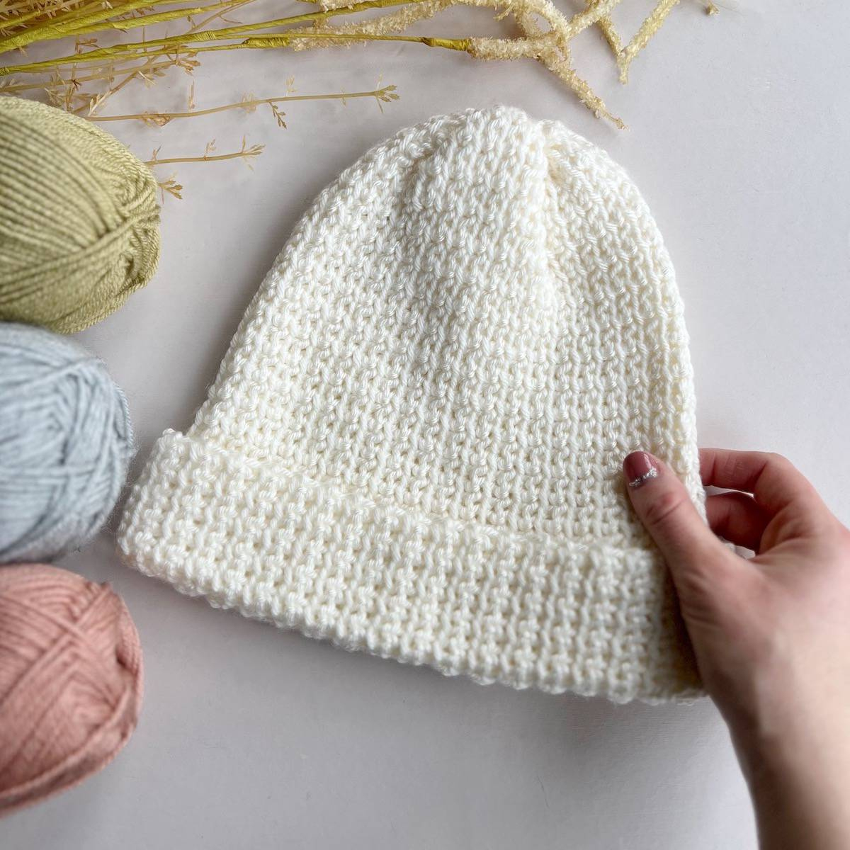 Free Crochet Beanie Pattern In All Sizes | Hanjan Crochet intended for Free Printable Crochet Hat Patterns