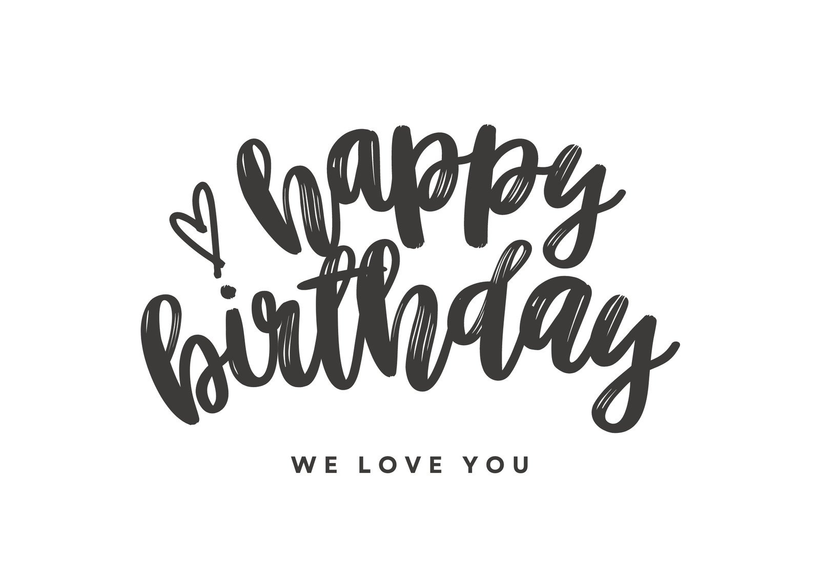 Free, Custom Printable Birthday Card Templates | Canva intended for Printable Birthday Cards Black And White