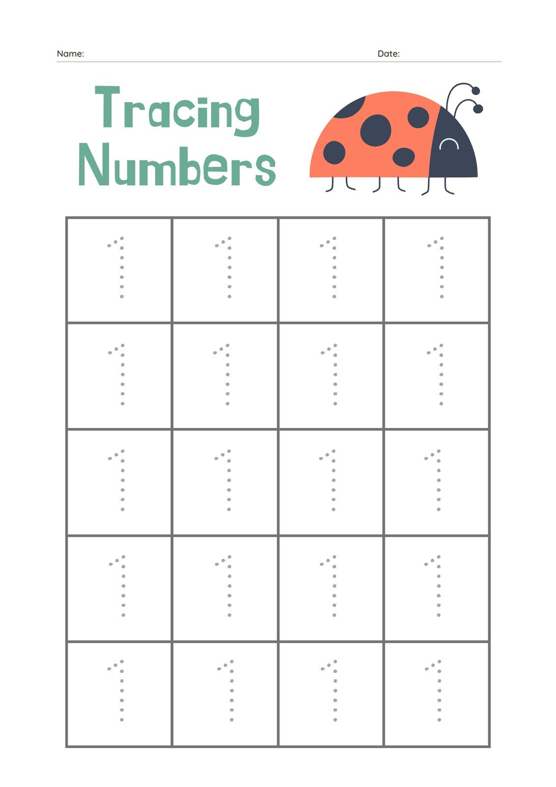 Free Custom Printable Preschool Worksheet Templates | Canva intended for Free Printable Pre K Worksheets
