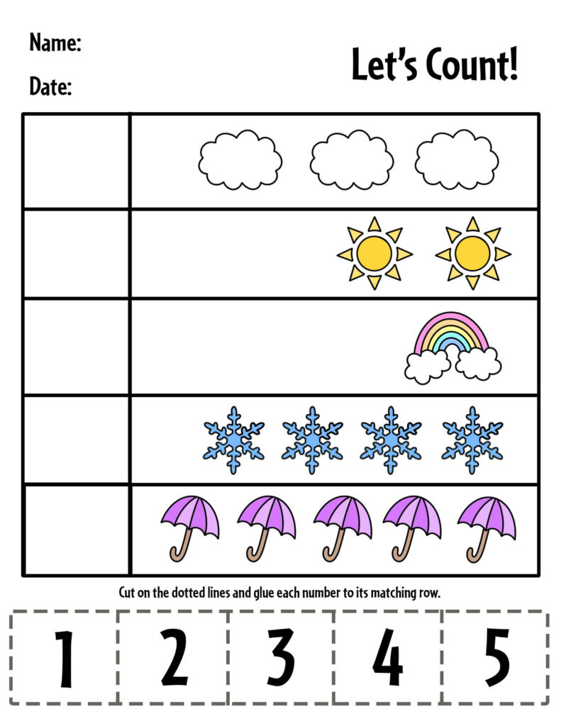 Free Cut & Paste Activities For Preschool: Variety Pack! ⋆ The pertaining to Kindergarten Cut and Paste Printables