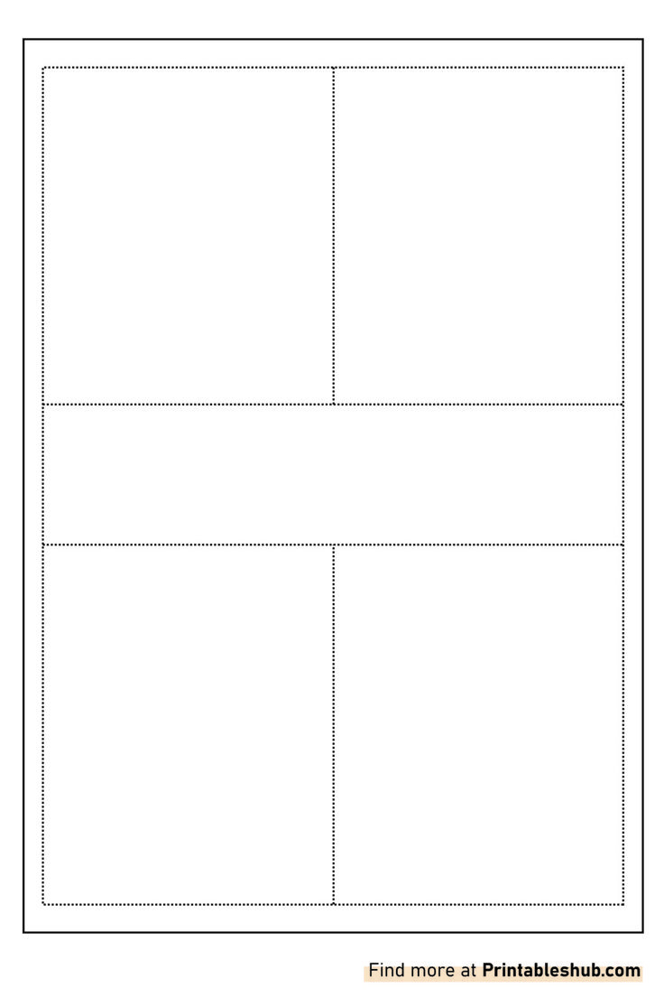 Free Printable Blank One Pager Templates [Pdf Included] throughout Blank Printable One Pager Template Free