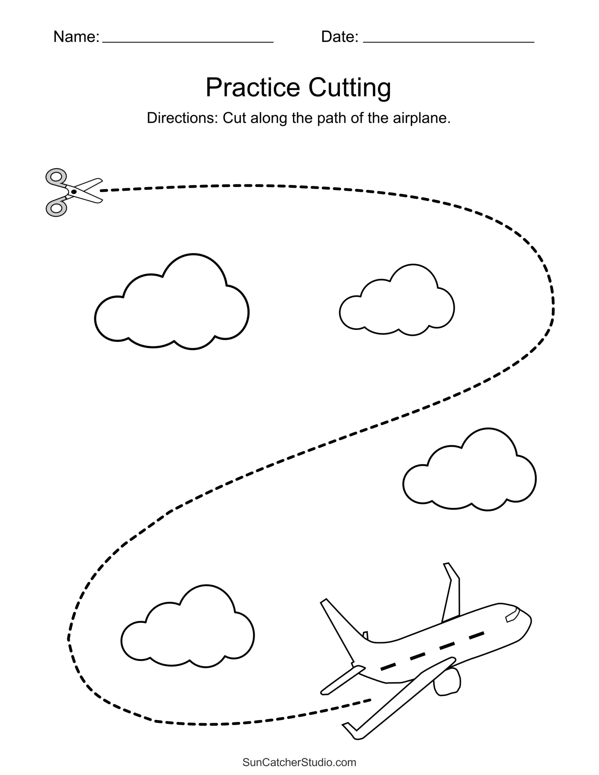Free Printable Cutting Worksheets For Preschoolers – Free regarding Free Printable Cutting Practice Worksheets For Kindergarten