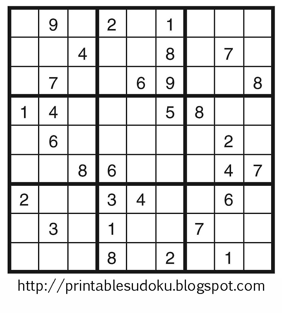 Free Printable Large Print Sudoku Puzzles | Larrylorodcturta1982'S intended for Large Print Easy Sudoku Printable