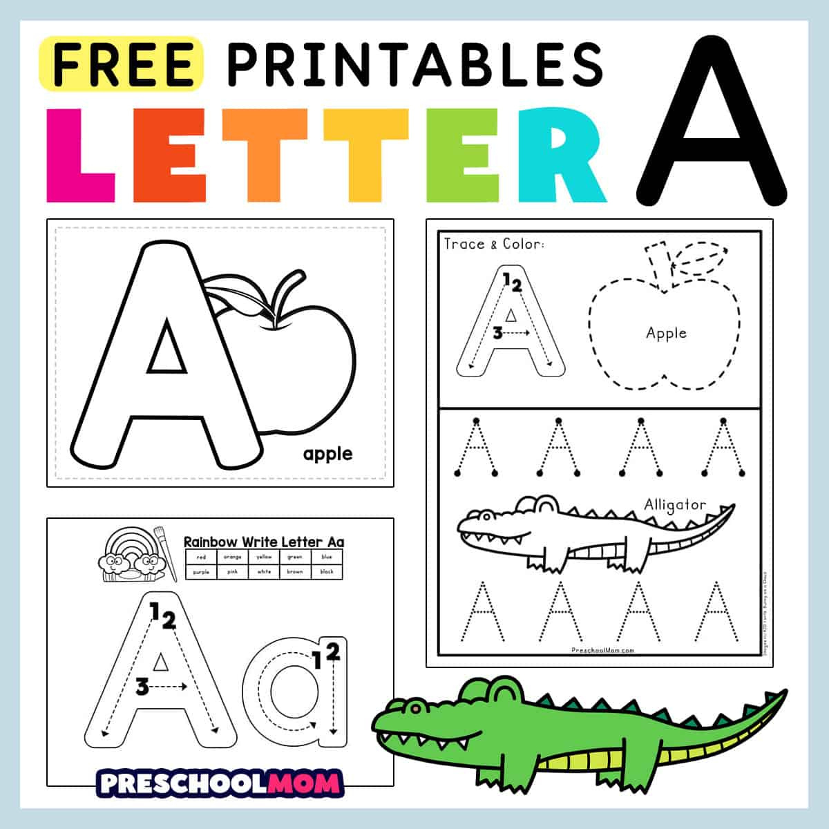 Free Printable Letter Worksheets | Printable Worksheets with Free Printable Letter Worksheets For Preschoolers