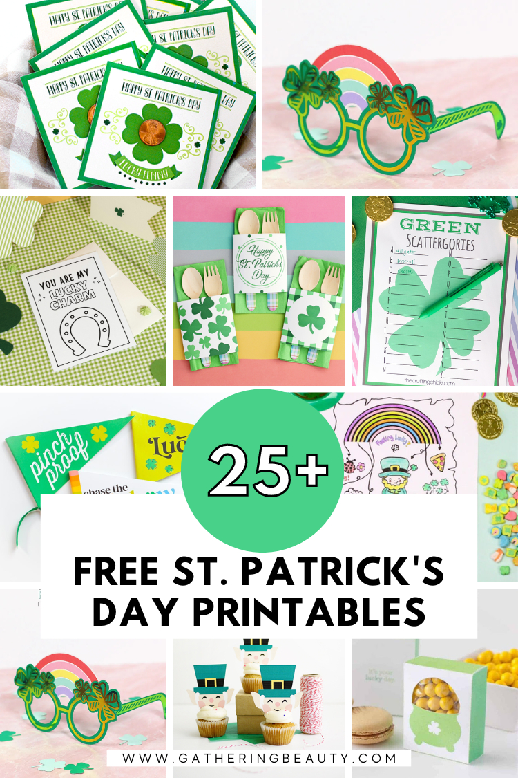 Free Printable St Patrick'S Day Crafts — Gathering Beauty throughout St Patricks Day Crafts For Kids Printable