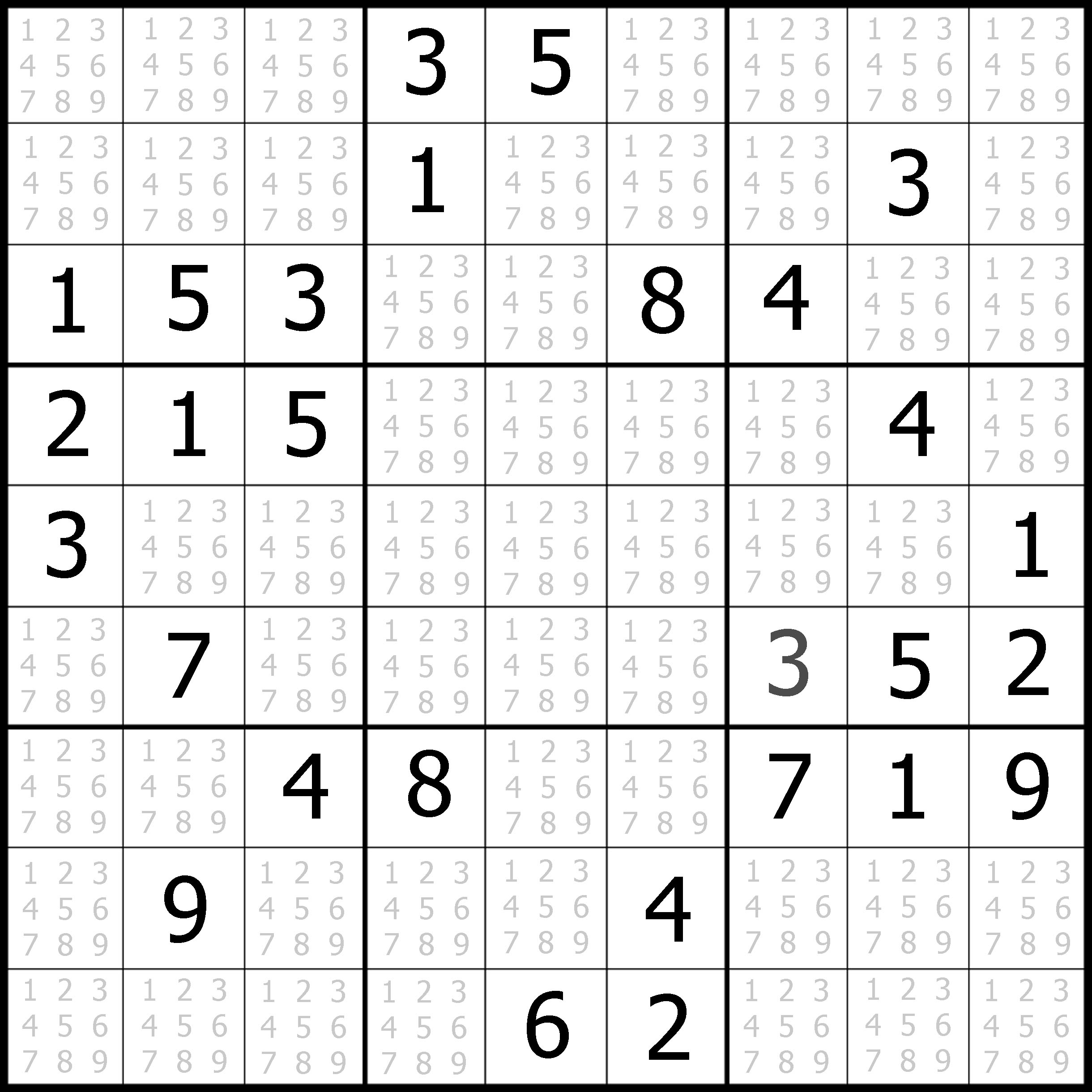 Free Printable Sudoku 4 Per Page Puzzles - Worksheets Library for Sudoku Printable Puzzles 4 Per Page