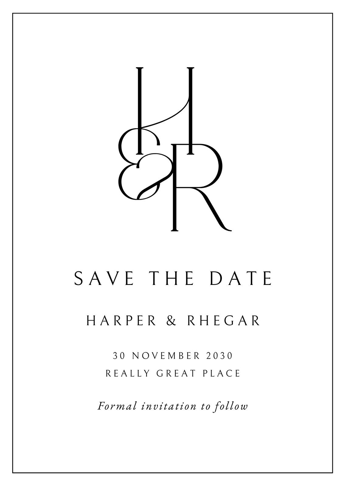 Free Save The Date Card Templates To Edit And Print | Canva pertaining to Printable Save the Date Cards