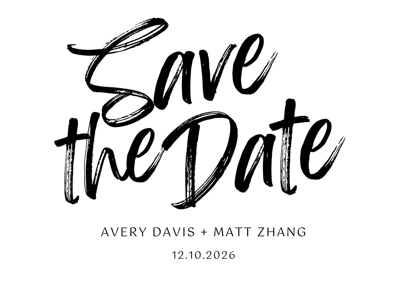 Free Save The Date Card Templates To Edit And Print | Canva throughout Printable Save The Date Cards