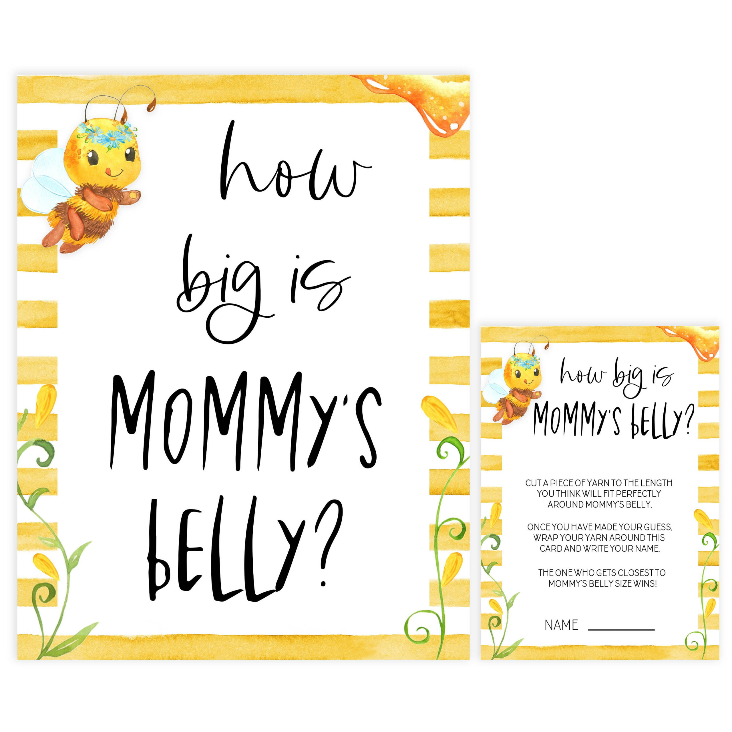 Guess Mommy'S Tummy Size Free Printable Black Friday Best Deals within How Big Is Mommy'S Belly Free Printable