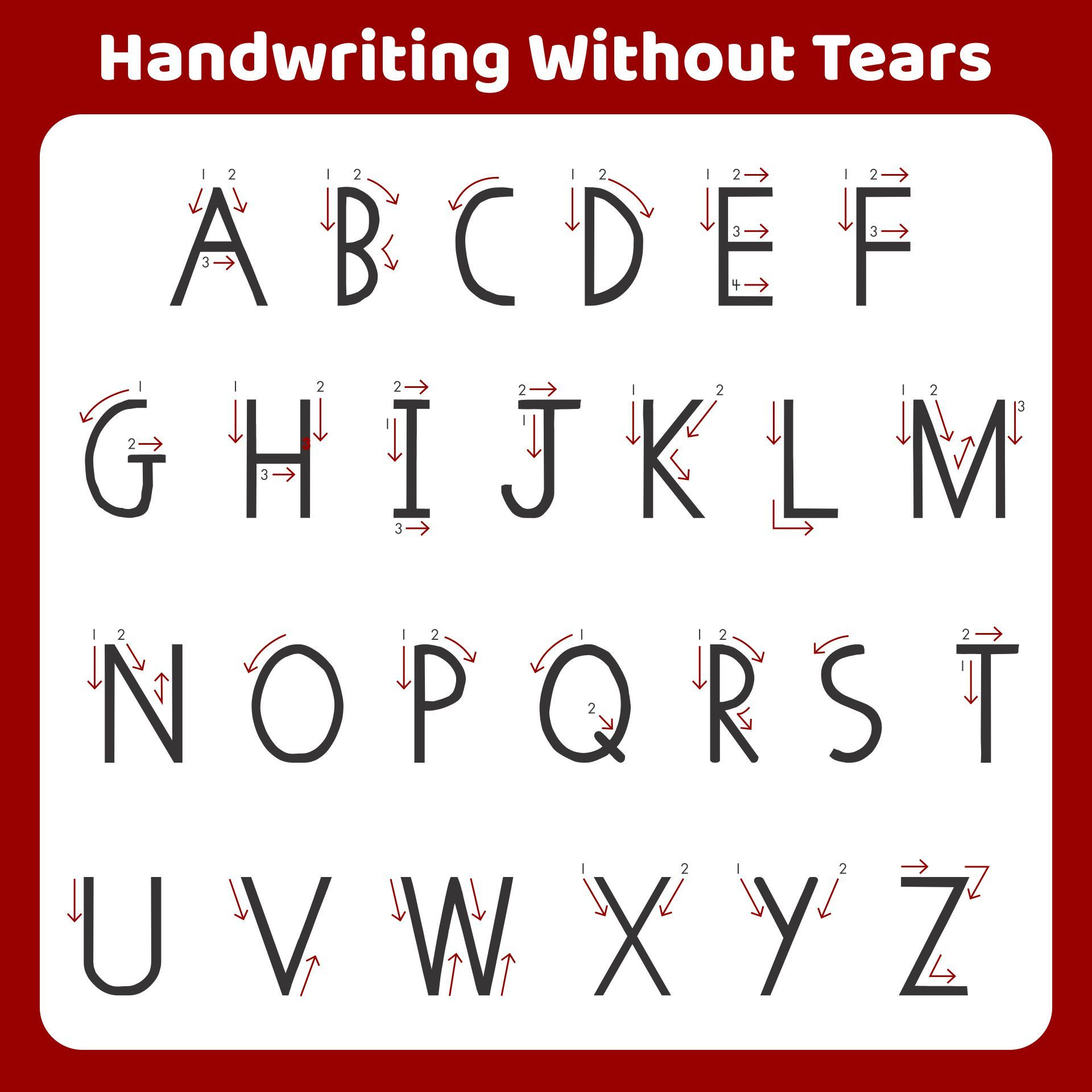 Handwriting Without Tears Preschool - 10 Free Pdf Printables throughout Handwriting Without Tears Free Printable