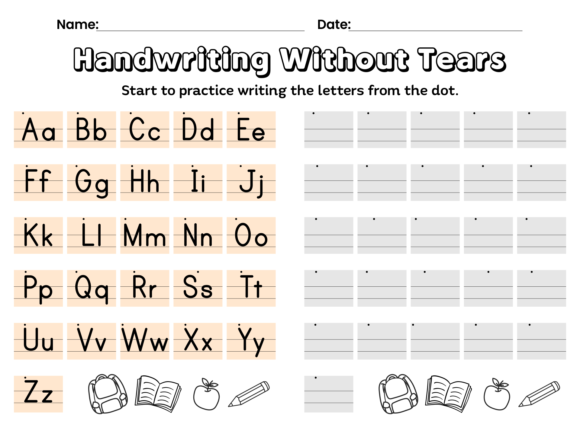 Handwriting Without Tears Tracing Worksheets - Worksheets Library pertaining to Handwriting Without Tears Free Printable
