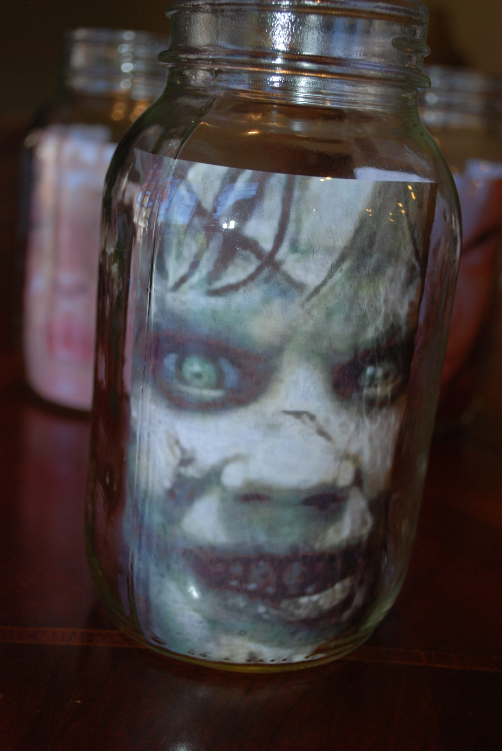 Head In A Jar Illusion throughout Head in a Jar Printable Picture