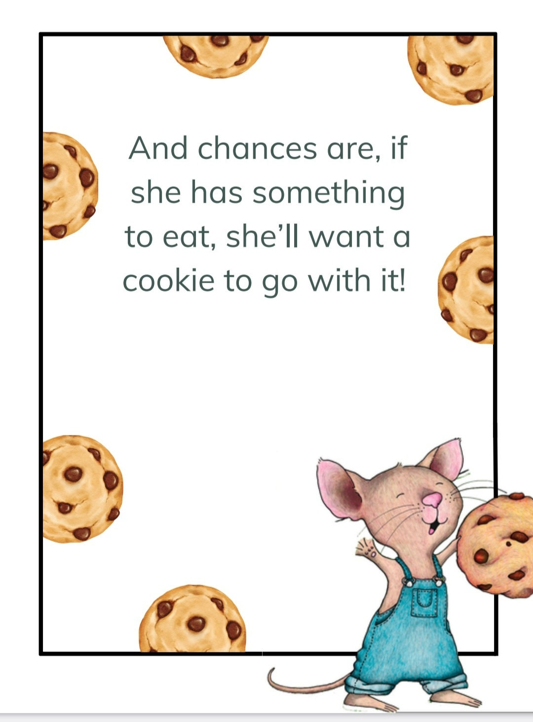 If You Give Your Teacher A Cookie - Etsy inside If You Give a Teacher a Cookie Printable Book