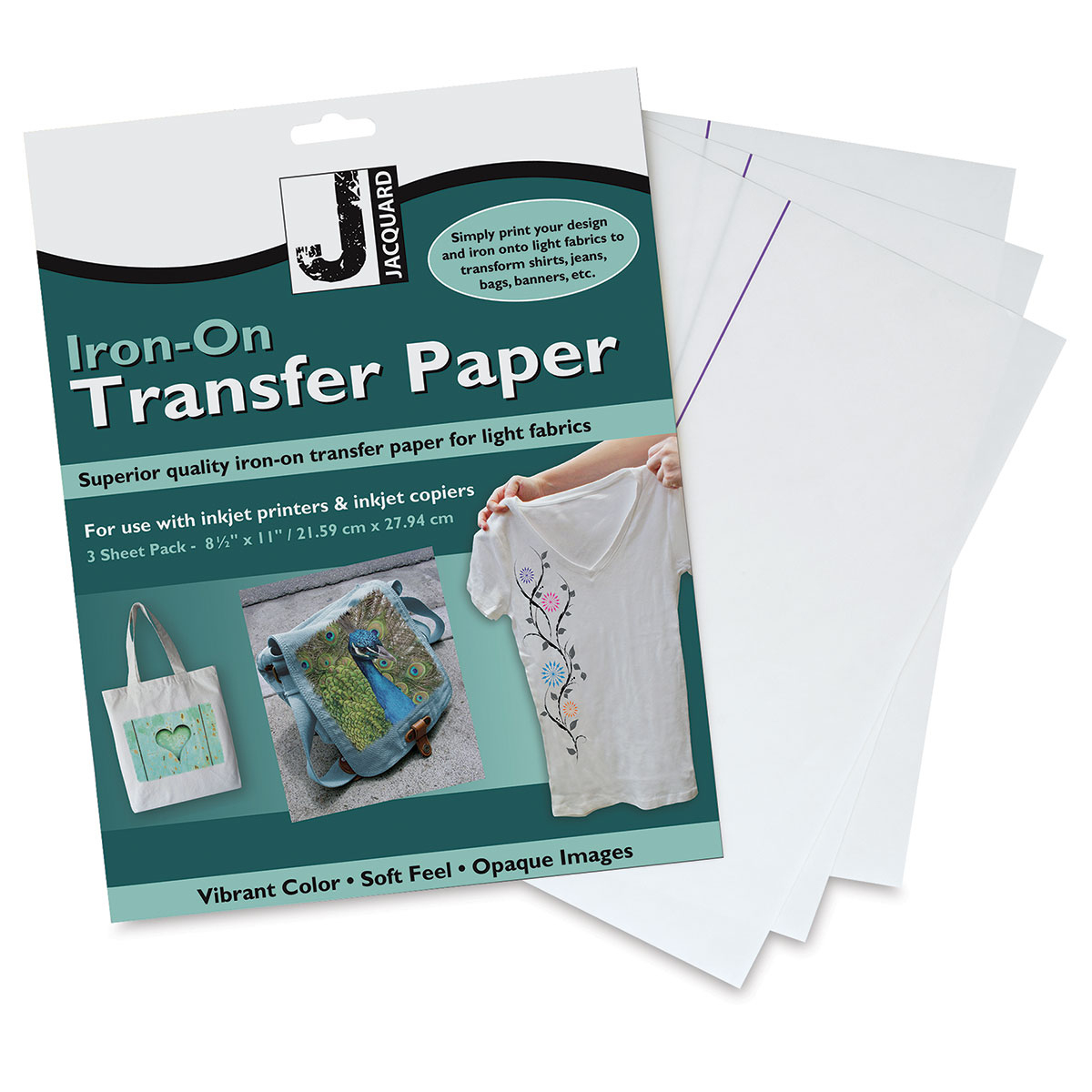 Jacquard Iron-On Transfer Paper | Blick Art Materials with Printable Iron On Transfer Paper