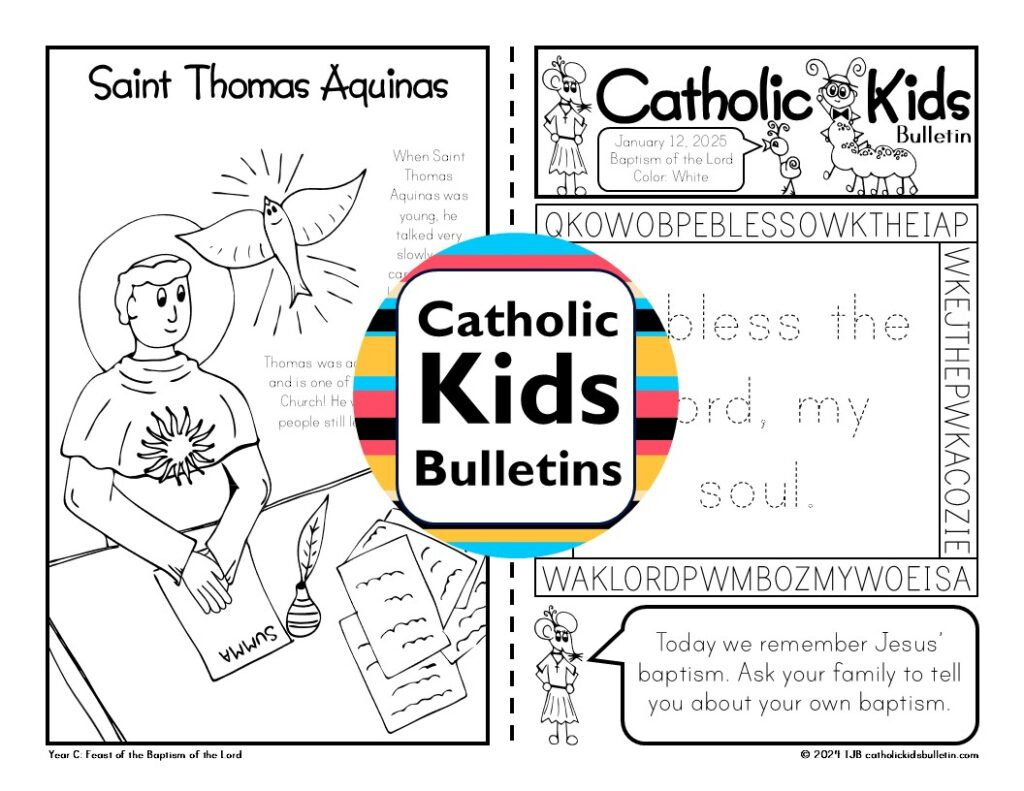 Kids Can Learn At Mass With Free Bulletins - Catholic Kids Bulletin regarding Free Printable Children's Worship Bulletins