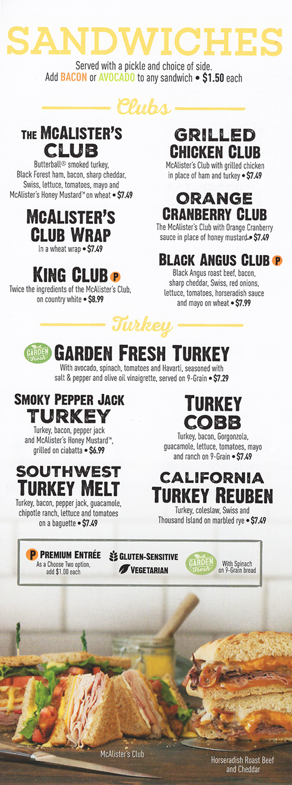 Mcalisters Deli Printable Menu - Printable Party Favors regarding Mcalister's Printable Menu with Prices