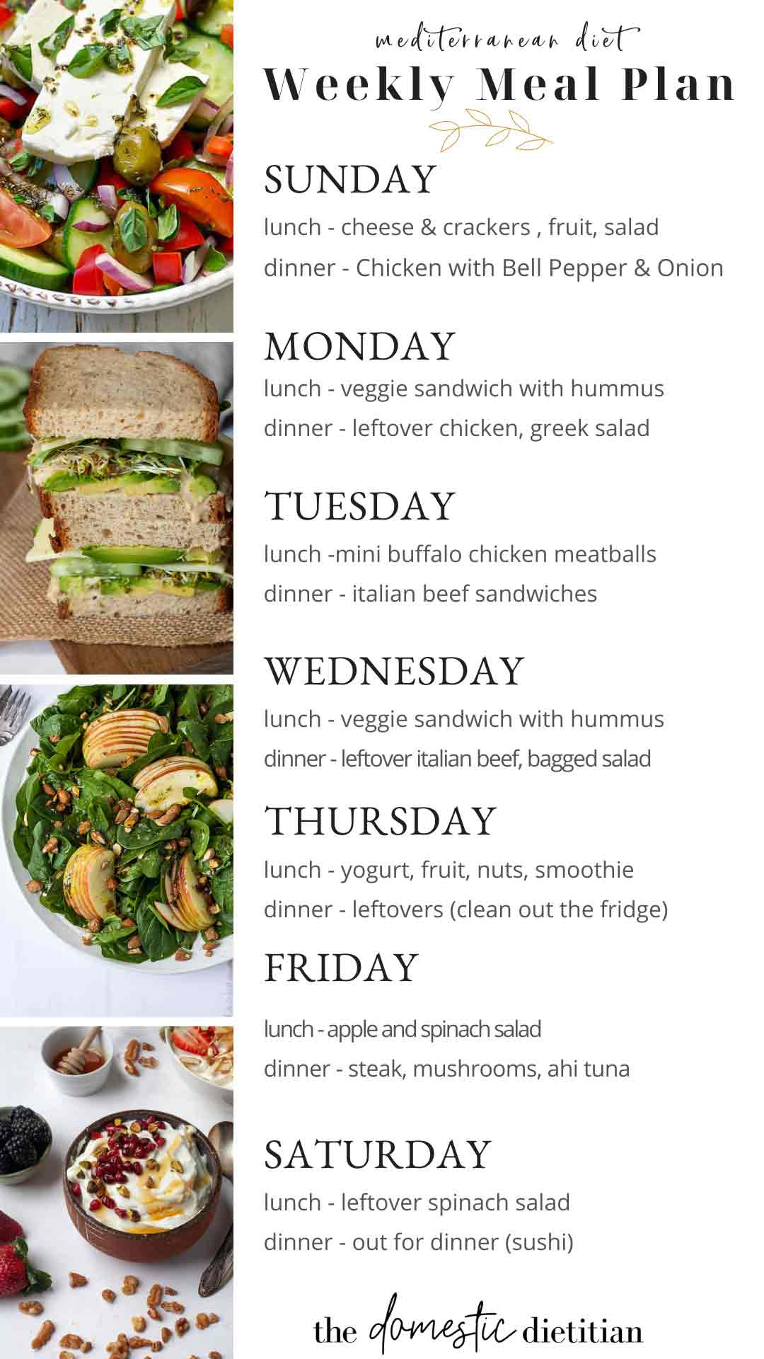 Mediterranean Diet Meal Plan Week 30 - The Domestic Dietitian with Printable Mediterranean Diet Meal Plan