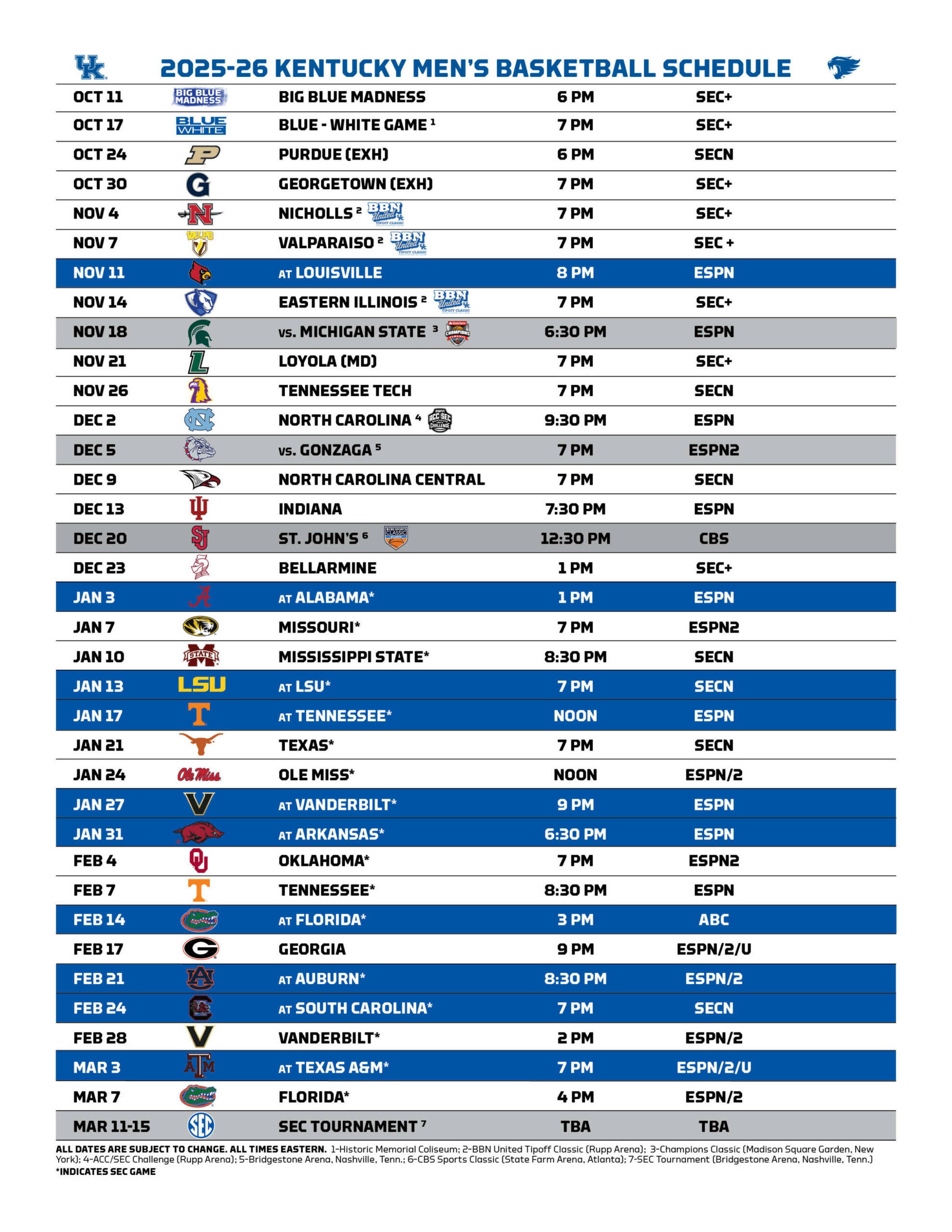 Men'S Basketball Announces 2025-26 Finalized Schedule with regard to Gonzaga Basketball Schedule 24 25 Printable