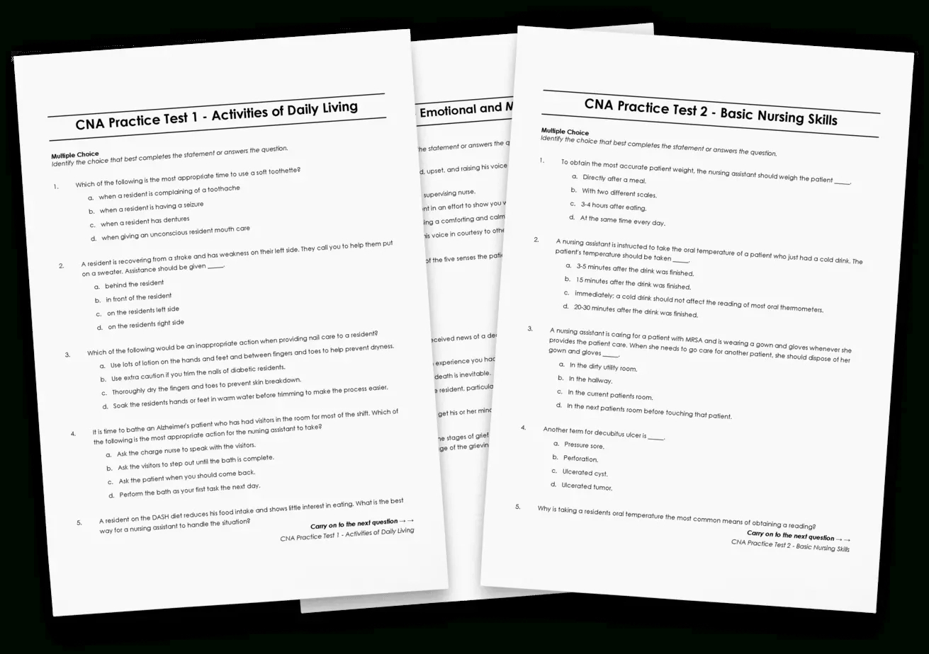 Pass Your 2025 Cna Practice Test, Guaranteed regarding Free Printable Cna Study Guide