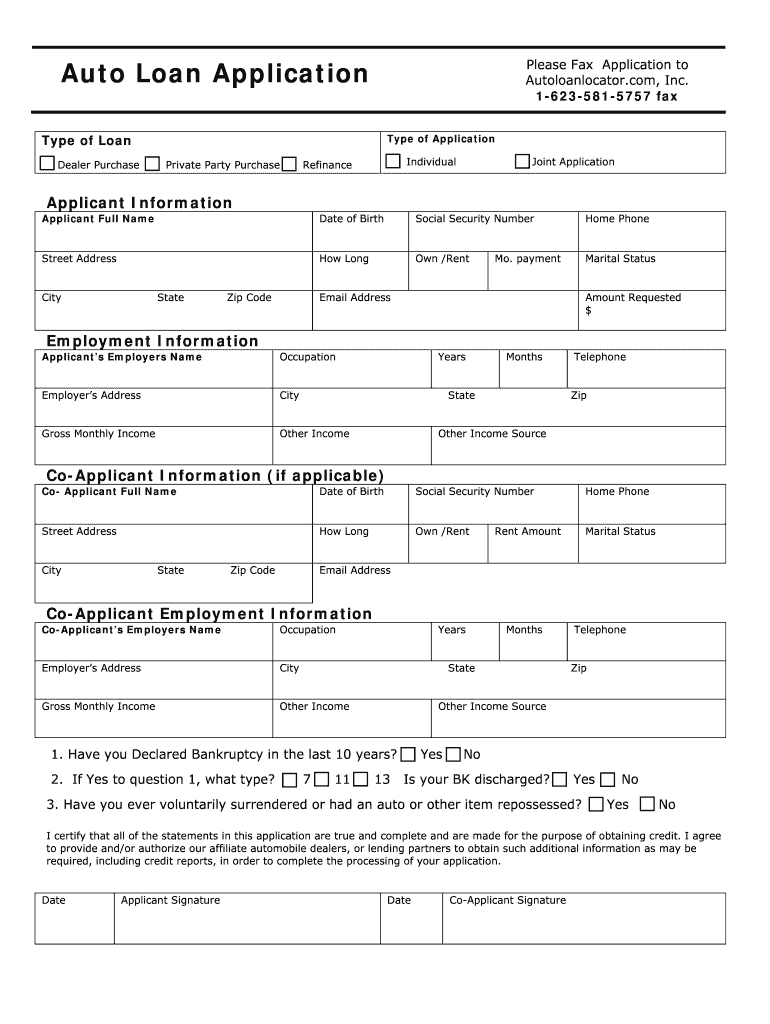 Printable Auto Credit Application Pdf: Fill Out & Sign Online | Dochub intended for Printable Auto Credit Application