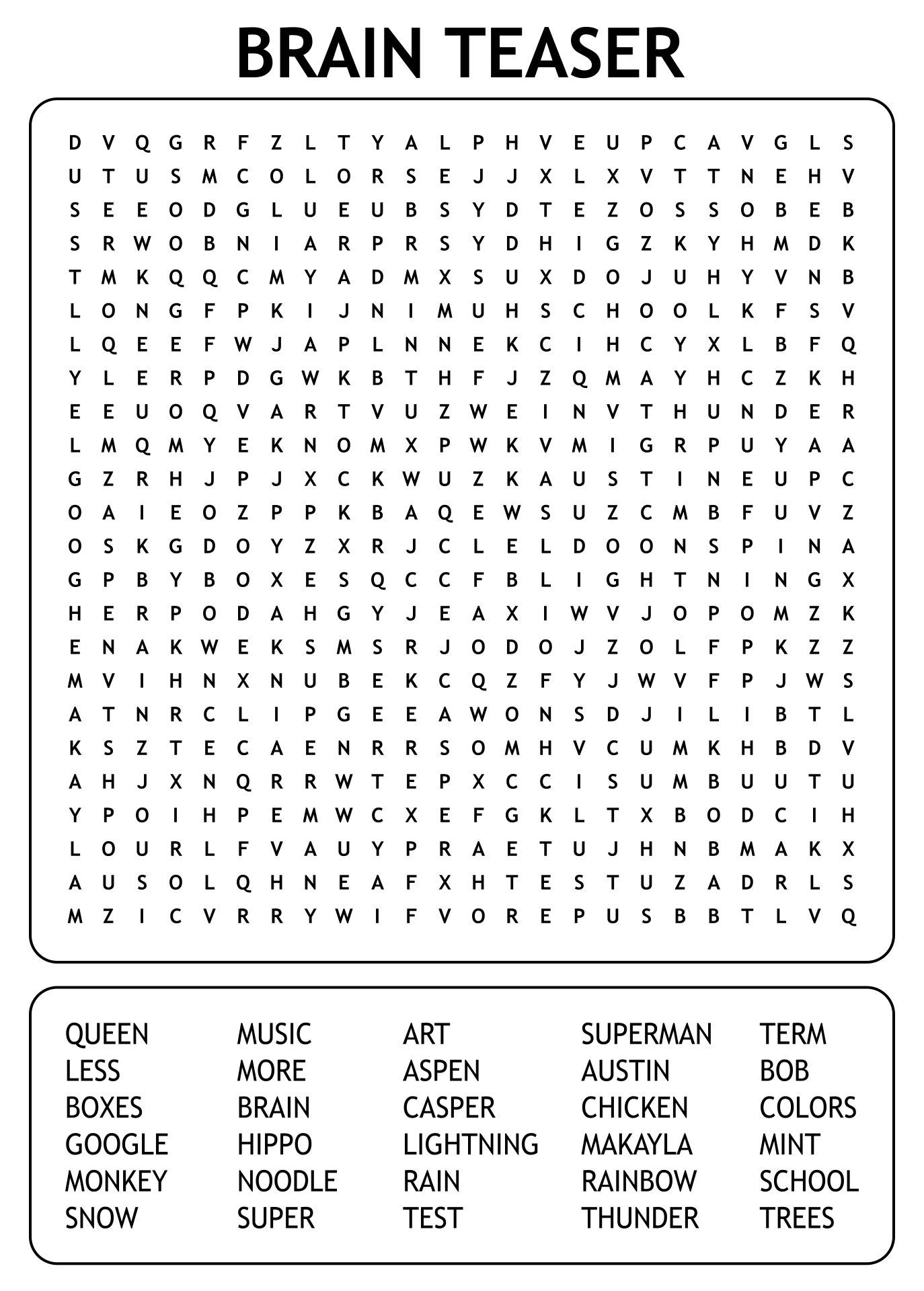 Printable Brain Teaser Cards Pdf - 100 Riddles For Kids &amp;amp; Adults regarding Brain Games For Adults Printable