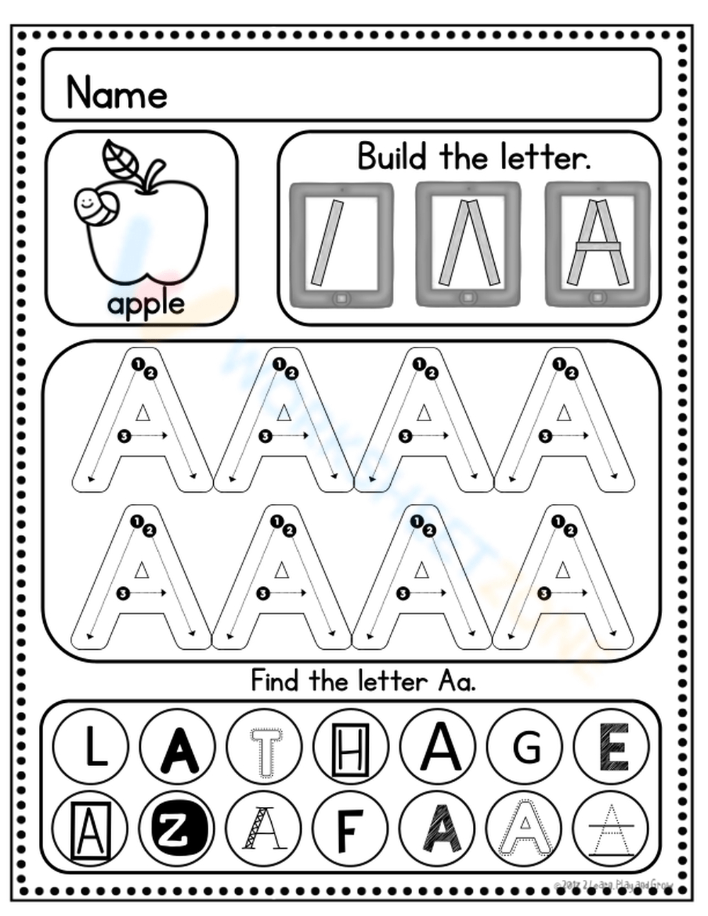 Printable Grade 1 Handwriting Without Tears Worksheets with regard to Handwriting Without Tears Free Printable