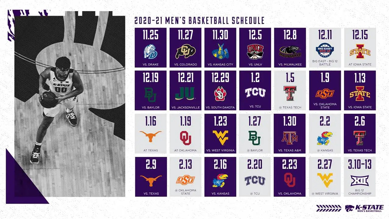 Printable Ku Basketball Schedule within Ku Men'S Basketball Schedule Printable