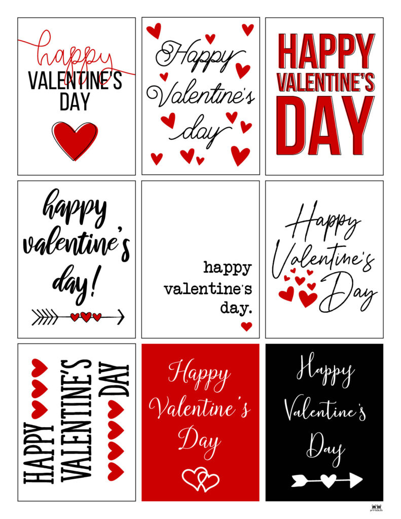 Printable Valentine'S Day Cards - 250+ Free Printables | Printabulls within Happy Valentine'S Day Card Printable