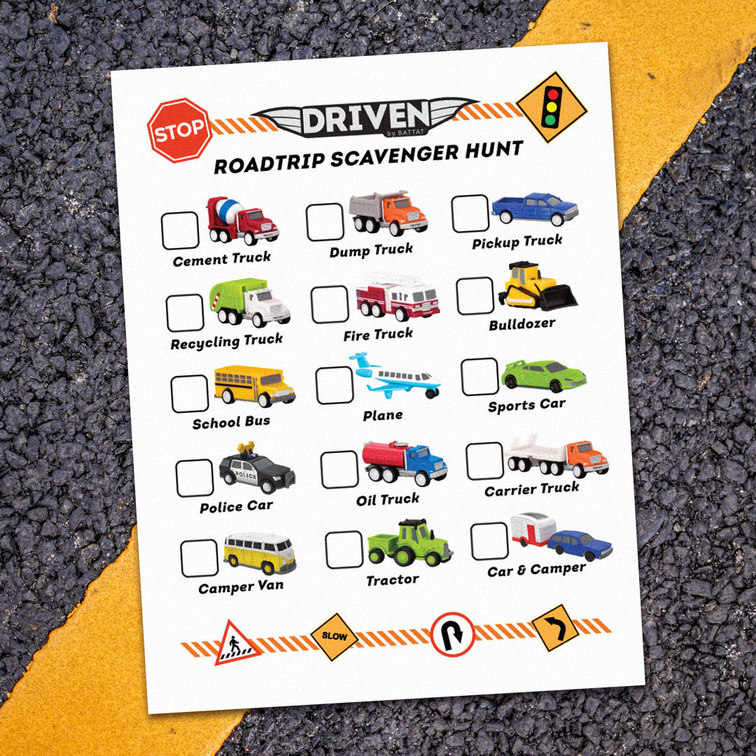 Road Trip Games For Kids + Printable Scavenger Hunt! ️ | Driven regarding Printable Games For Road Trips