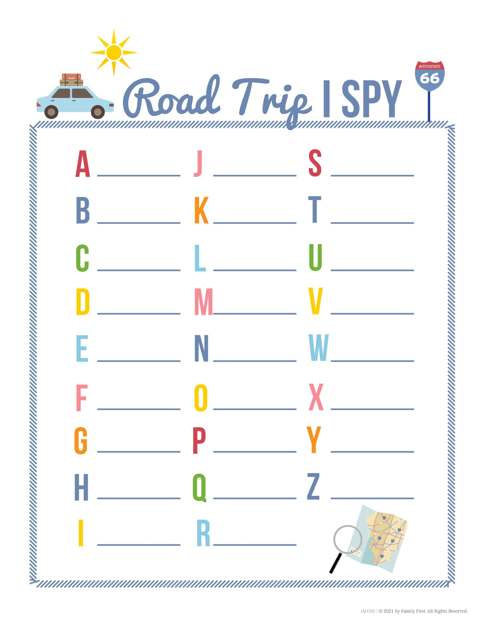 Road Trip Games For Summer - Imom throughout Printable Games For Road Trips