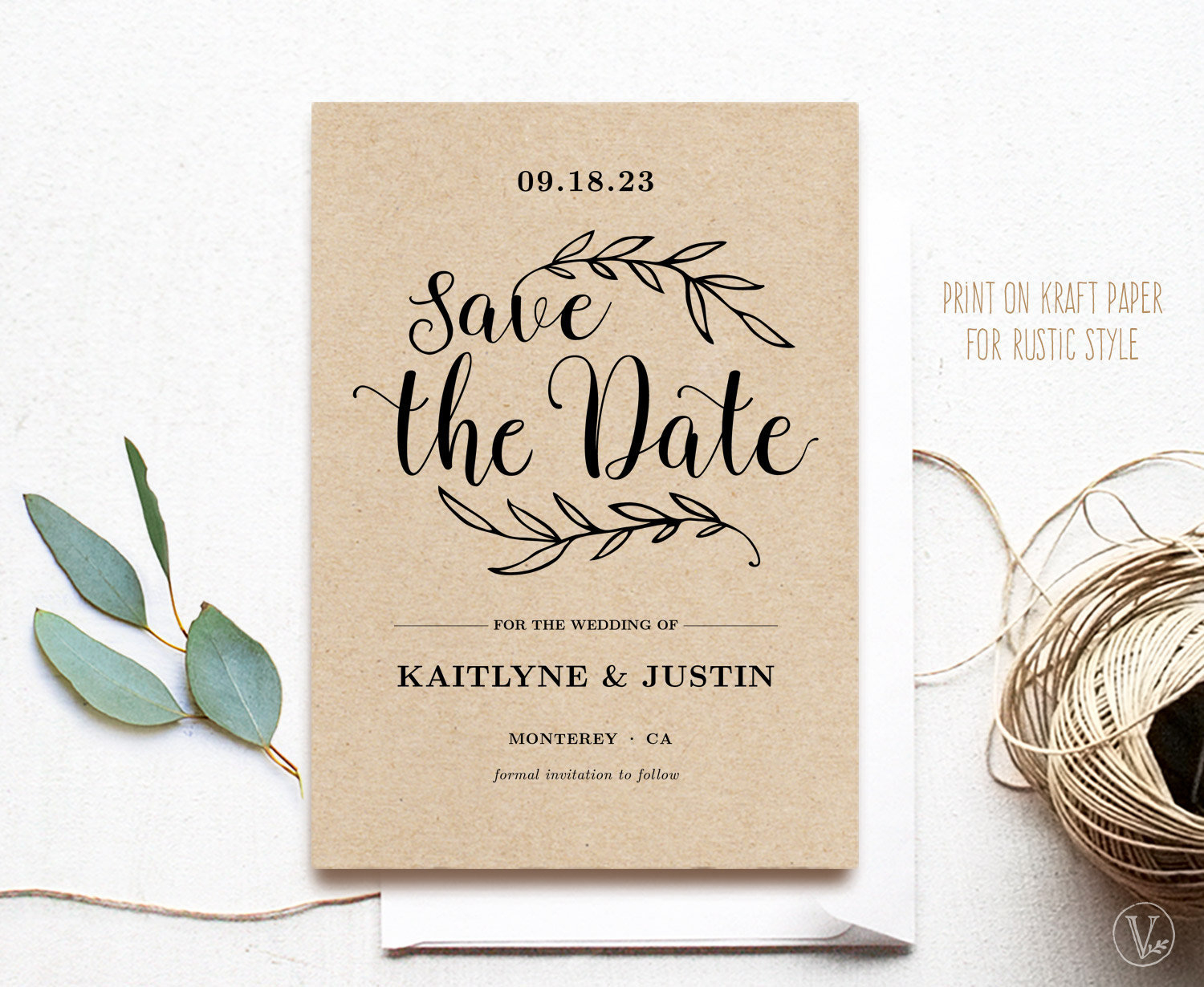 Save The Date Card, Printable Save The Date Template, Wedding Save pertaining to Printable Save the Date Cards