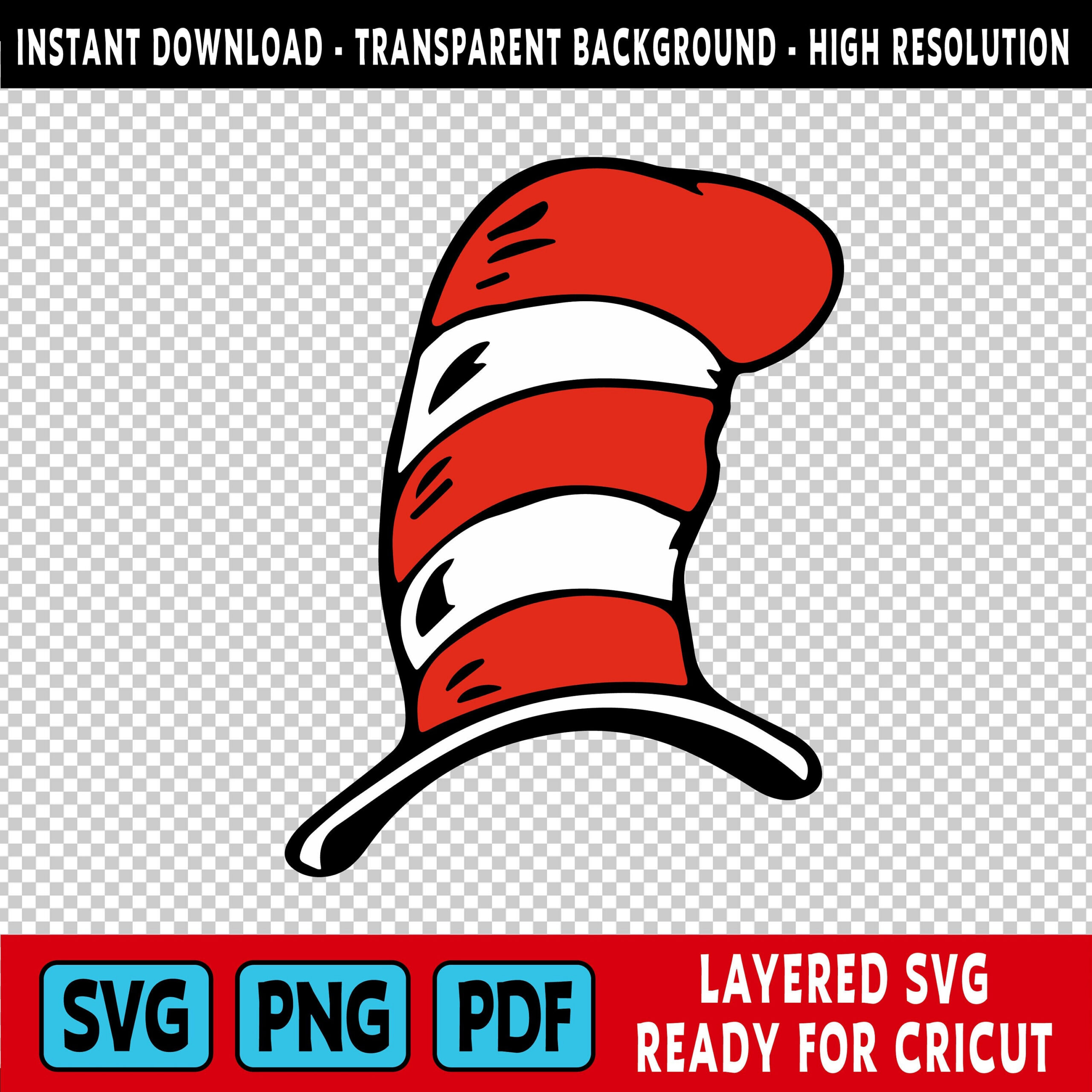 Seuss Cat In The Hat Art Project Printable Cat In The Hat Hat Cat throughout Cat In The Hat Printable Hat