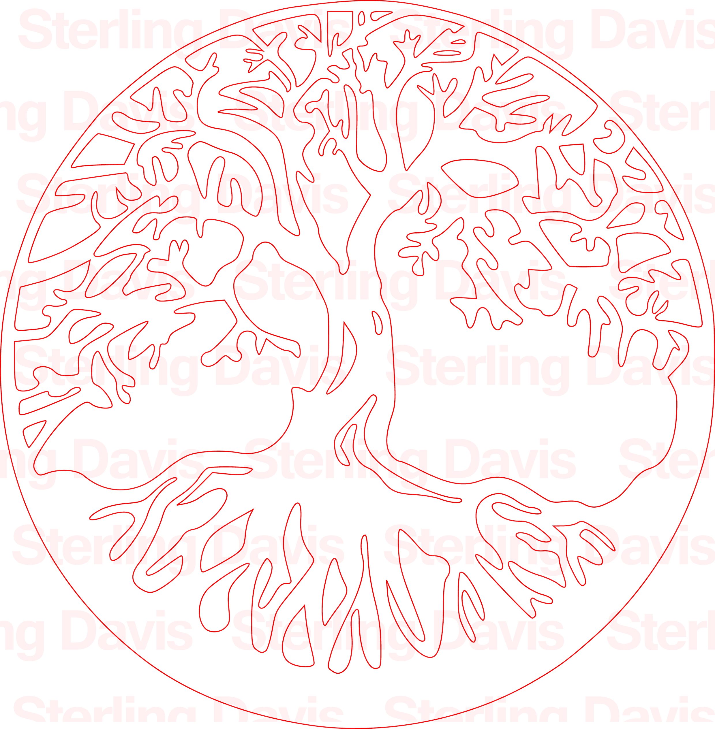 Tree Of Life Scroll Saw Patternsterling Davis – Maker Patterns throughout Free Printable Scroll Saw Pattern