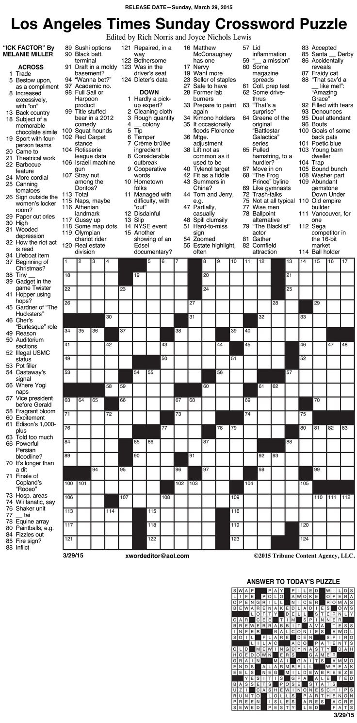 Usa Today Crossword: 200 Puzzles From The Nations No. 1 Newspaper pertaining to Daily Crossword Puzzle Answers Today Printable